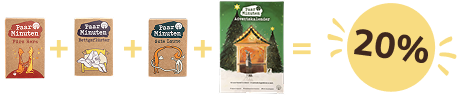PaarMinuten Fürs Herz, Gute Laune und Bettgeflüster plus der Paarzeit Adventskalender 2026 – zusammen 20 % günstiger.