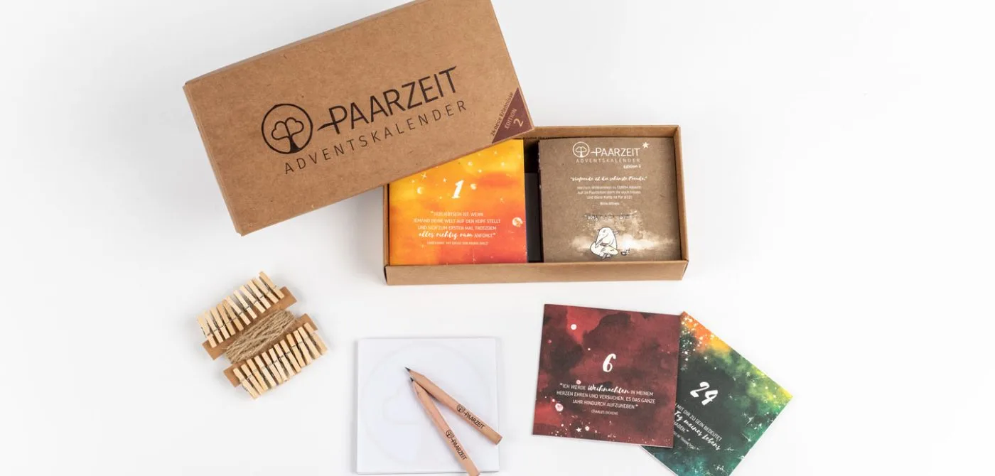 Paarzeit Adventskalender Edition 2 – gemeinsame Momente zu zweit