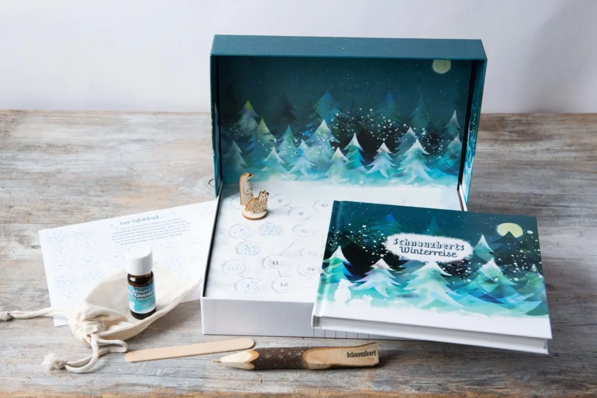 Schnauzberts Winterreise – das Adventskalenderbuch für Menschen mit Hund
