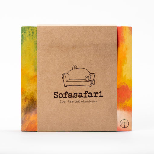 Sofasafari Erlebnisbox perfekte - Geschenk für Freundin - Geschenkidee für Ehemann