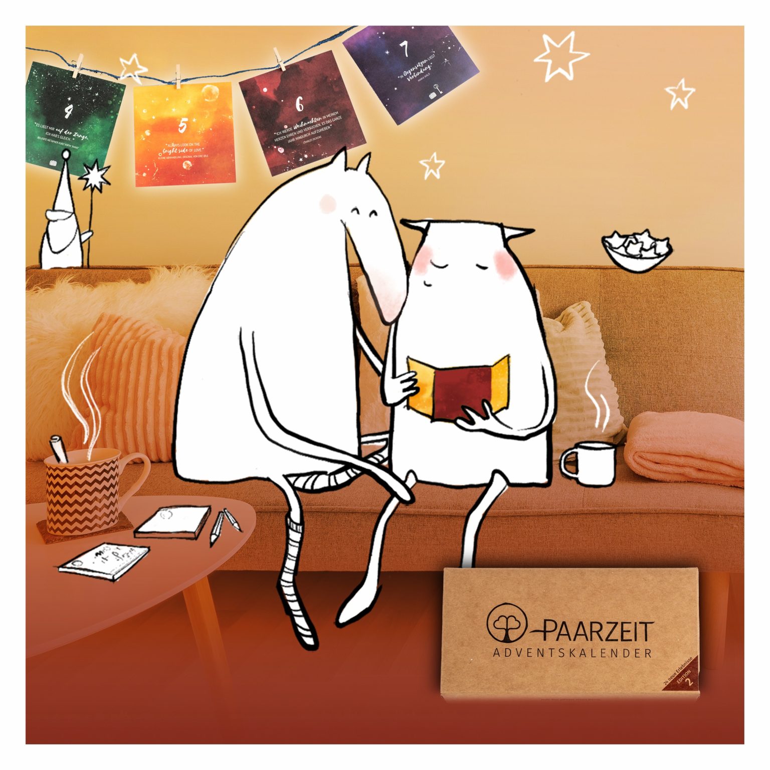 Paarzeit Adventskalender: Der Bestseller - Paarzeit - Geschenkideen für