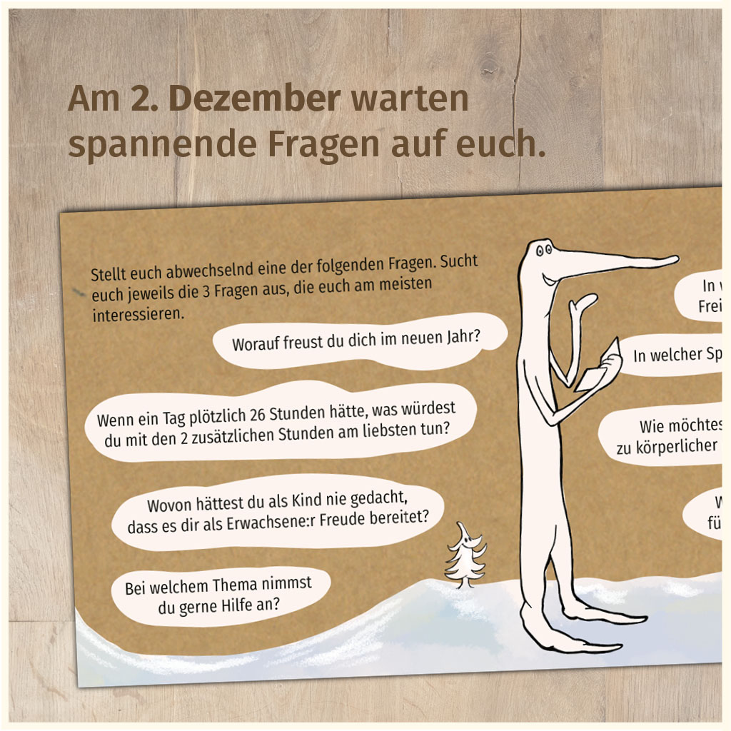 Paarzeit Adventskalender Karten