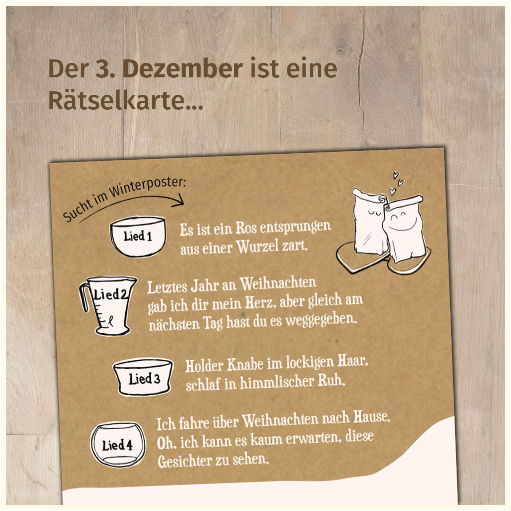 Paarzeit Adventskalender Karten