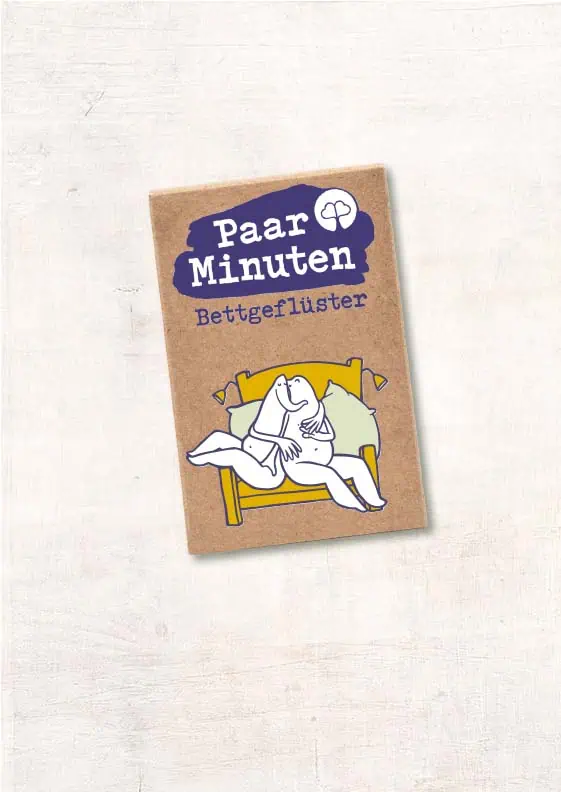 Paarzeit PaarMinuten Bettgeflüster Fragekarten für intime Gespräche und engere Verbindung zwischen Paaren