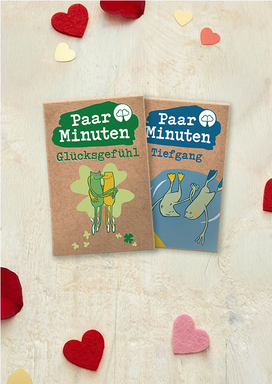 NEU: Paarzeit PaarMinuten Doppelpack mit Glücksgefühl & Tiefgang für umfassende Paar-Gesprächserlebnisse