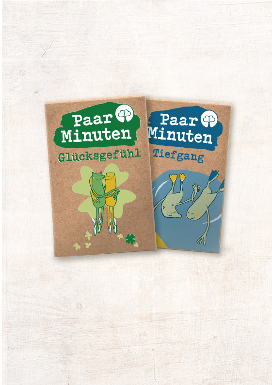 NEU: Paarzeit PaarMinuten Doppelpack mit Glücksgefühl & Tiefgang für umfassende Paar-Gesprächserlebnisse