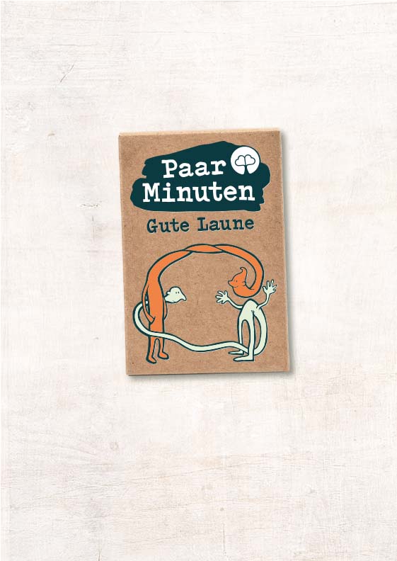 Paarzeit PaarMinuten Gute Laune Kartenset mit spielerischen Gesprächsimpulsen für gemeinsame Zeit zu zweit.