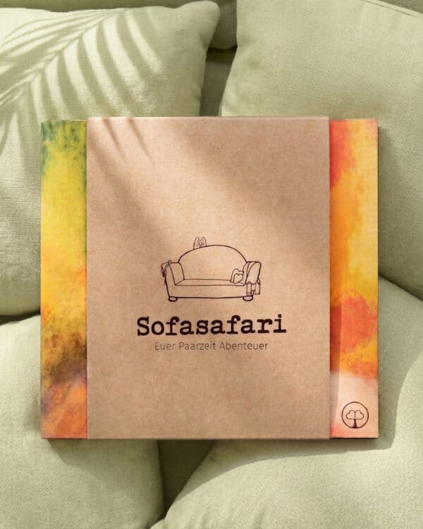 Paarzeit Sofasafari – Kartenspiel mit Fragen für Paare