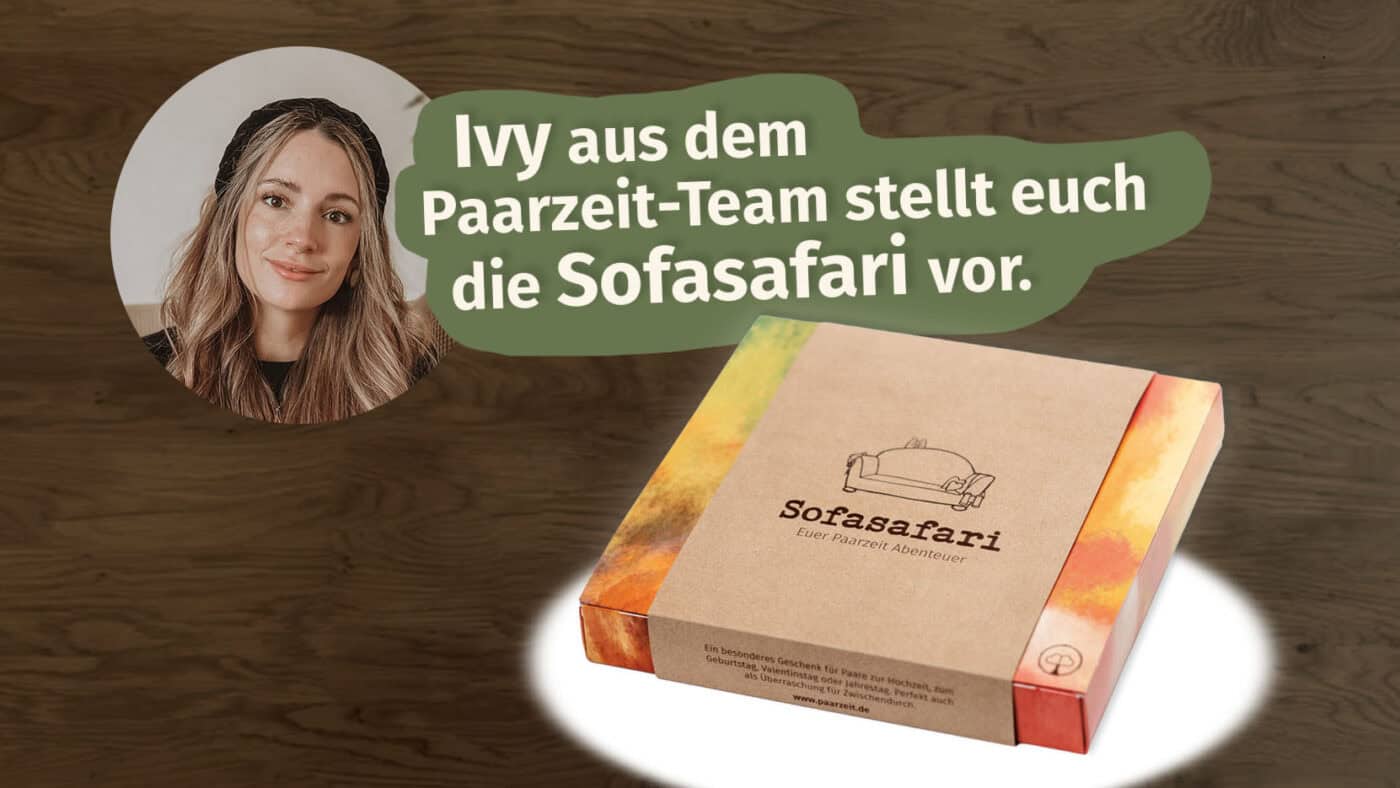 Sofasafari Unboxing – das steckt in der Erlebnisbox für Paare